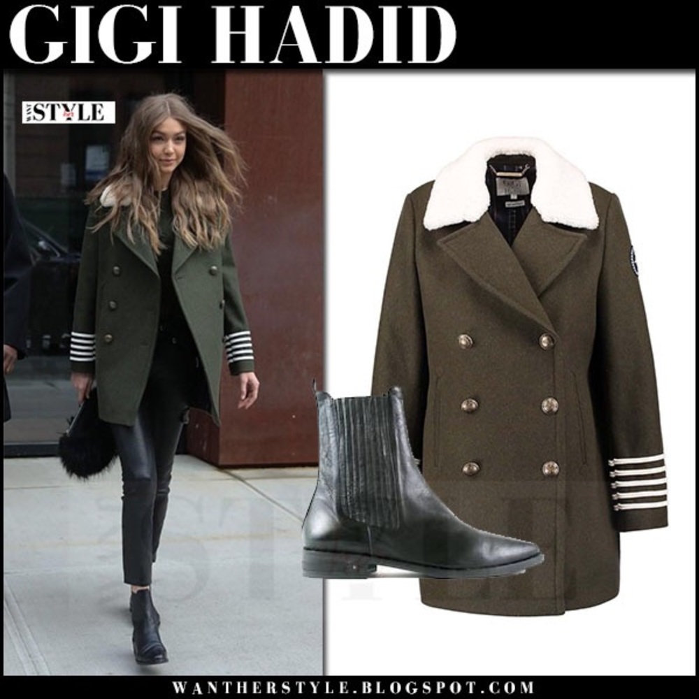 Tommyxgigi wool miltary peacoat rare